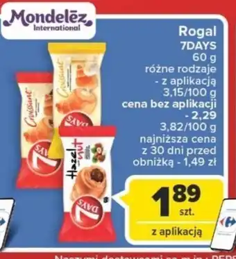 Carrefour Market Rogal 7DAYS 60g oferta
