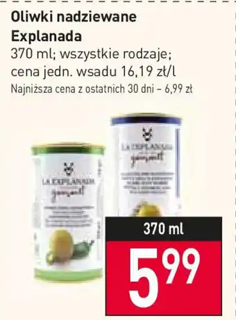 Stokrotka Oliwki nadziewane Explanada 370ml oferta