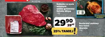 Netto Rozbratel wołowy bez kości warmia oferta