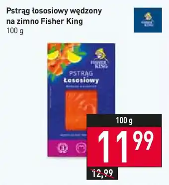 Stokrotka Pstrąg łososiowy wędzony na zimno Fisher King 100g oferta