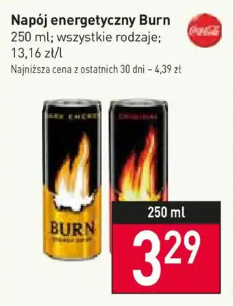 Stokrotka Napój energetyczny Burn 250 ml oferta