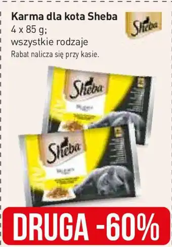Stokrotka Karma dla kota Sheba 4x85g oferta