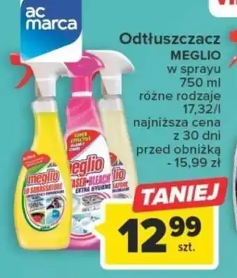 Carrefour Market Odtłuszczacz MEGLIO 750ml oferta