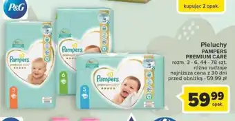 Carrefour Market Pieluchy PAMPERS premium care oferta