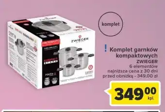 Carrefour Market Komplet garnków kompaktowych ZWIEGER oferta
