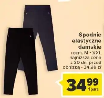 Carrefour Market Spodnie elastyczne damskie oferta