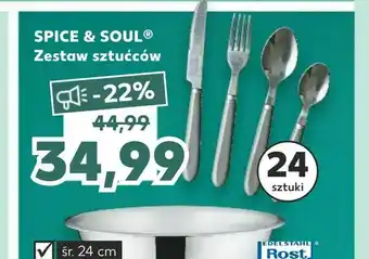 Kaufland SPICE & SOUL ® Zestaw sztućców oferta