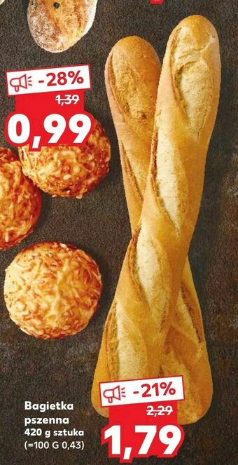 Kaufland Bagietka pszenna oferta