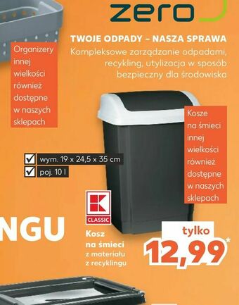 Kaufland Kosz na śmieci oferta
