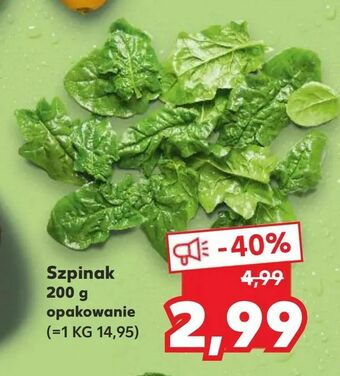 Kaufland Szpinak oferta