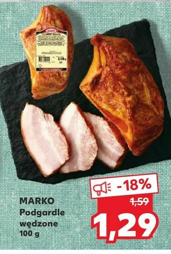 Kaufland MARKO Podgardle wędzone oferta