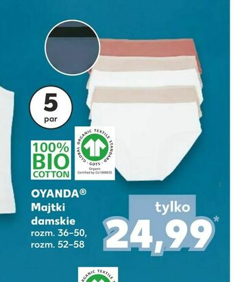 Kaufland OYANDA Majtki damskie oferta