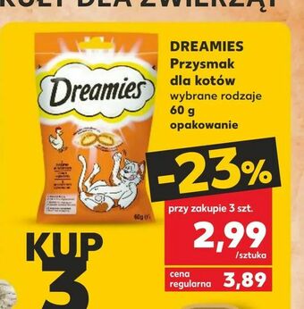 Kaufland DREAMIES Przysmak dla kotów oferta