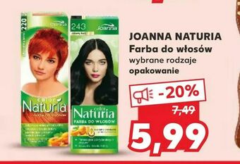 Kaufland JOANNA NATURIA Farba do włosów oferta