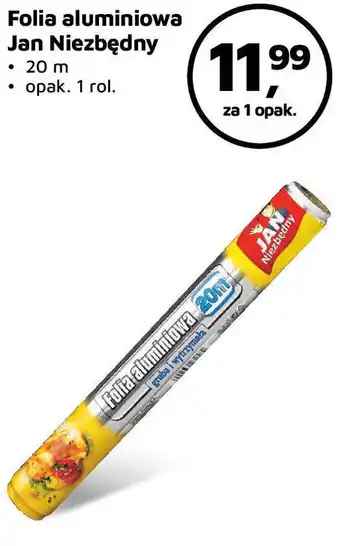 Folia aluminiowa Jan Niezbędny opak. 1 rol.