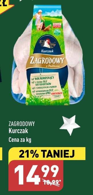 ALDI ZAGRODOWY Kurczak 1kg oferta
