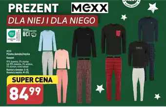 ALDI MEXX Piżama damska/męska Komplet oferta