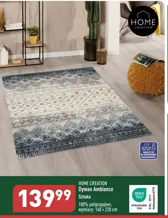 ALDI HOME CREATION Dywan Ambiance 160x220cm Sztuka oferta