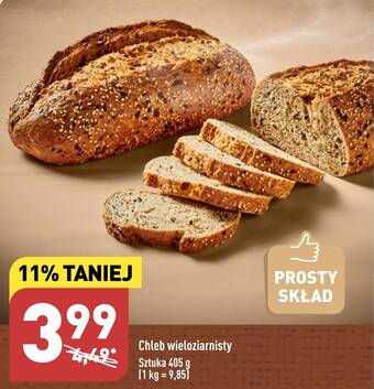 ALDI Chleb wieloziarnisty 405 g oferta