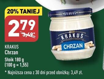 ALDI KRAKUS Chrzan 180g oferta