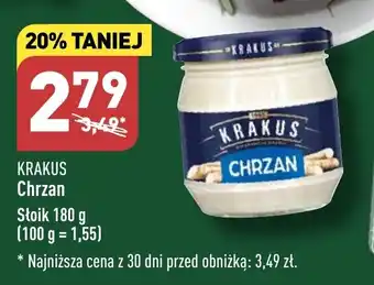 ALDI KRAKUS Chrzan 180g oferta