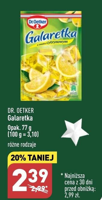 ALDI Dr.Oetker Galaretka 77g oferta