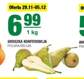 Spar GRUSZKA KONFERENCJA POLSKA/BELGIA 1kg oferta