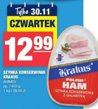 Spar SZYNKA KONSERWOWA KRAKUS 455 g oferta