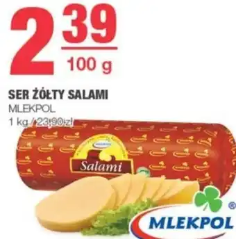 Spar SER ŻÓŁTY SALAMI 100 g oferta