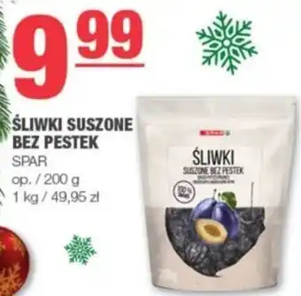 Spar ŚLIWKI SUSZONE BEZ PESTEK 200 g oferta