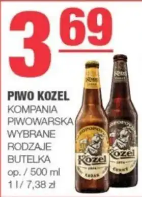 Spar PIWO KOZEL 500 ml oferta