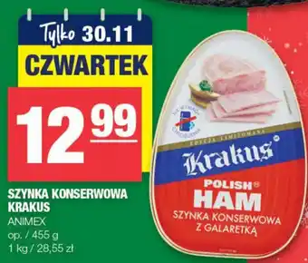 Spar SZYNKA KONSERWOWA KRAKUS 455 g oferta