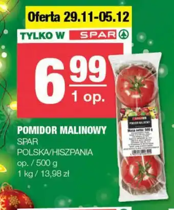 Spar POMIDOR MALINOWY 500 g oferta