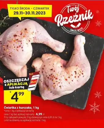 Twój Market Ćwiartka z kurczaka, 1 kg oferta