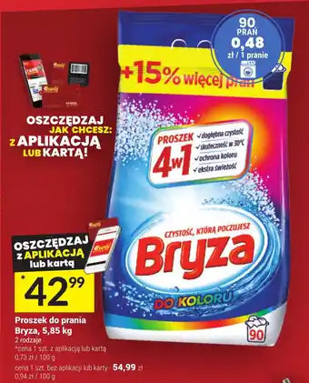 Twój Market Proszek do prania Bryza, 5,85 kg oferta