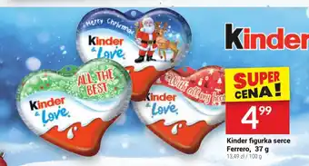 Twój Market Kinder figurka serce Ferrero, 37 g oferta