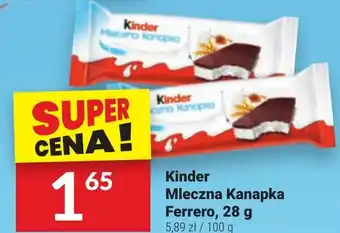 Twój Market Kinder Mleczna Kanapka Ferrero, 28 g oferta
