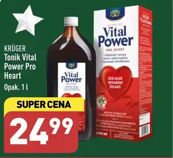 ALDI KRÜGER Tonik Vital Power Pro Heart 1l oferta
