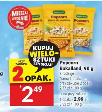 Twój Market Popcorn Bakalland, 90 g oferta