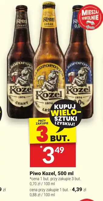 Twój Market Piwo Kozel, 500 ml oferta