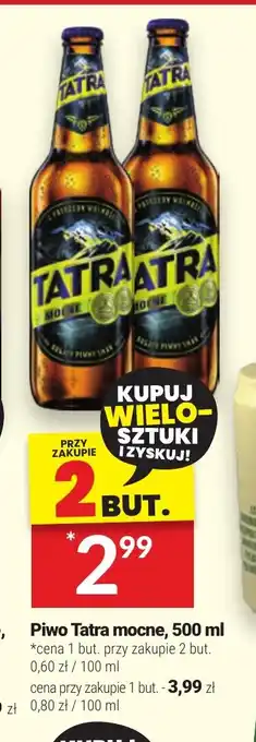 Twój Market Piwo Tatra jasne pełne, 500 ml oferta