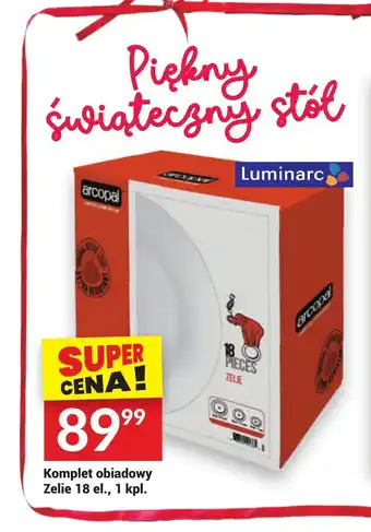 Twój Market Komplet obiadowy Zelie 18 el., 1 kpl. oferta