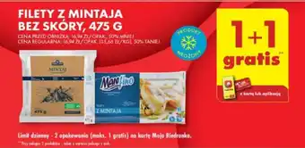 Biedronka FILETY Z MINTAJA BEZ SKÓRY, 475 G oferta