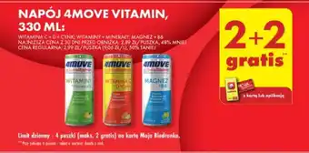 Biedronka NAPÓJ 4MOVE VITAMIN, 330 ML oferta