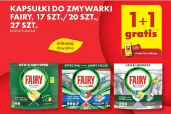 Biedronka KAPSUŁKI DO ZMYWARKI FAIRY, 17 SZT 20 SZT., 27 SZT. oferta