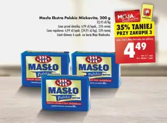 Biedronka Masło Ekstra Polskie Mlekovita, 200 g oferta