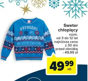 Carrefour Sweter chłopięcy oferta