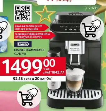 Selgros Ekspres do kawy delonghi oferta