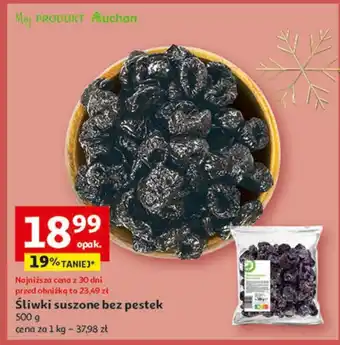 Auchan Śliwki suszone oferta