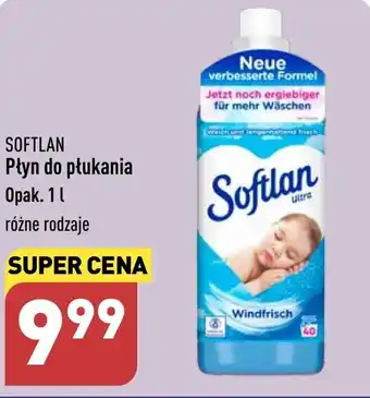 ALDI SOFTLAN Płyn do płukania 1l oferta